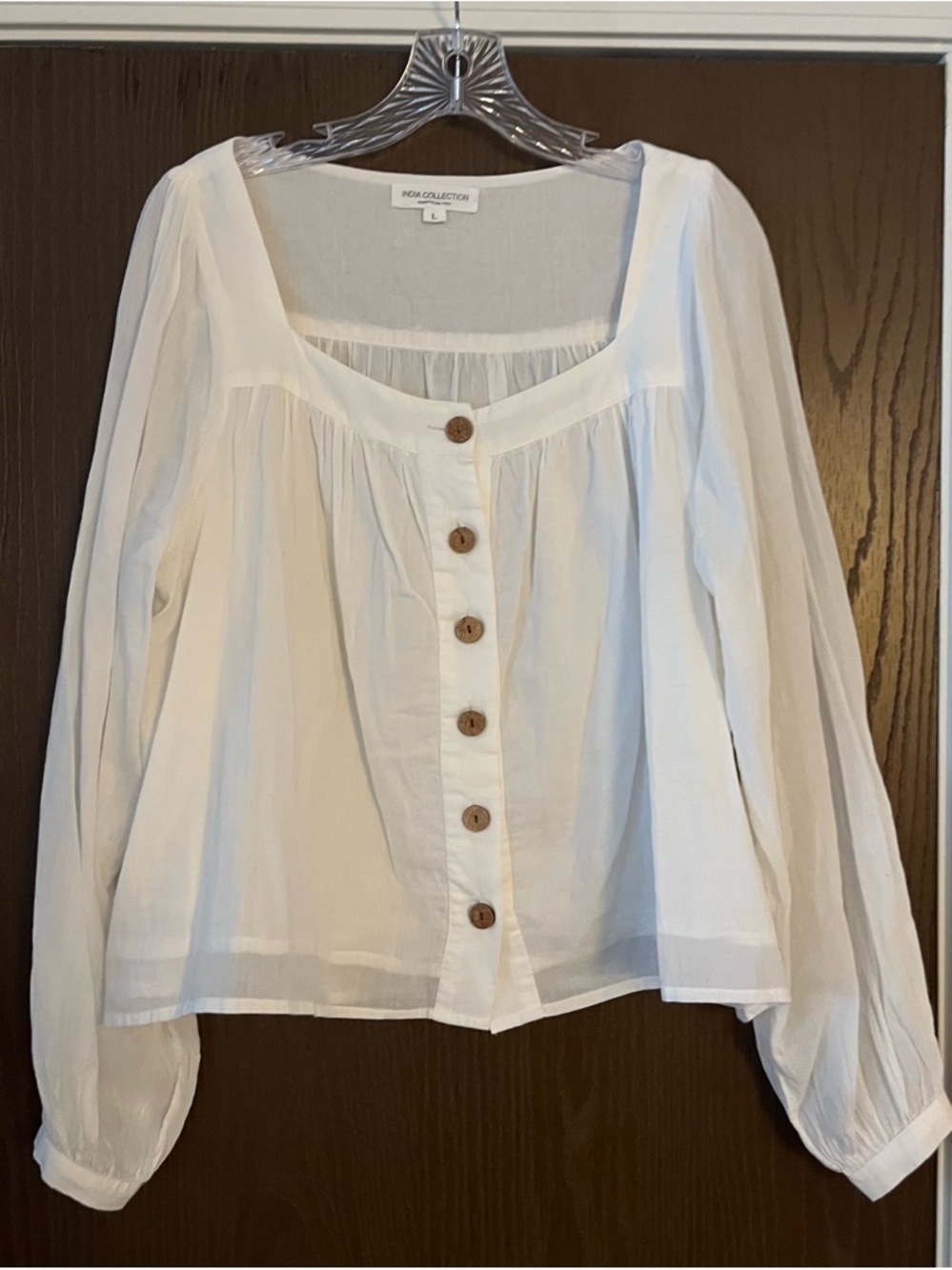 Emerson Fry India Collection Laurent Blouse in White size Large